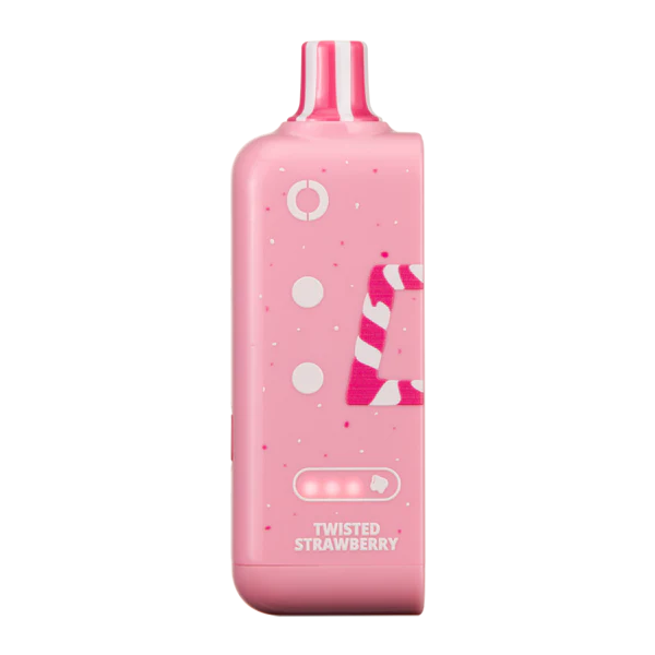 Off Stamp Cube 25K Pod Twisted Strawberry Disposable Vape - Black Coral